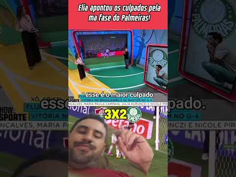 💥ELIAS JR. DETONOU ABEL APOS DERROTA FLUMINENSE X PALMEIRAS #palmeiras #fluminense #futebol #shorts