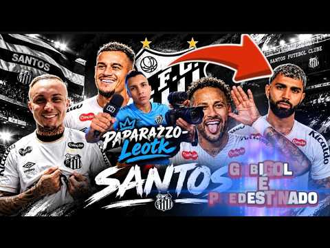 SANTOS 2X1 FLUMINENSE - DE VIRADA GABIGOL E COUTINHO CRAVOU 