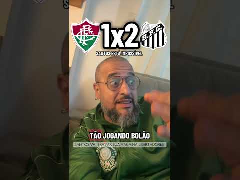SANTOS ATROPELA O FLUMINENSE EM PLENO RIO DE JANEIRO ￼