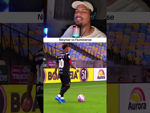 NEYMAR VS FLUMINENSE #futebol #futebolbrasileiro #neymar #santos #youtubeshorts #shorts #viral #fyp
