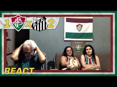 FAMÍLIA TRICOLOR REAGE A 1 FLUMINENSE X 2 SANTOS- CAMPEONATO BRASILEIRO 2026
