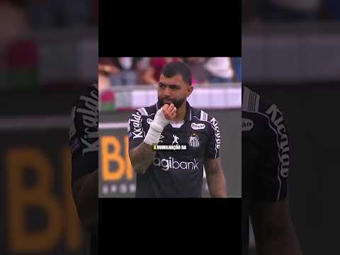 O deboche cruel de Gabigol contra o Fluminense 😧.  #gabigol #fluminense #santos #futebol