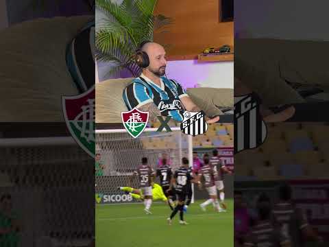 O Santos joga por música | Fluminense x Santos  #futebol #brasileirão #santos #fluminense