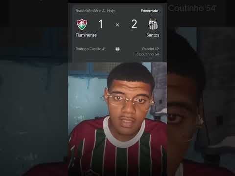fluminense x pqp😔 #Fluminense #santos #Neymar #Futebol #fy