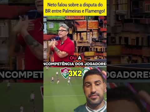💥NETO DETONA ABEL APOS DERROTA FLUMINENSE X PALMEIRAS #palmeiras #fluminense #futebol #shorts