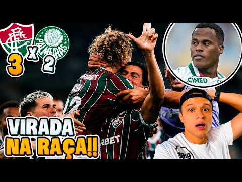 FLUMINENSE CONSEGUE VIRADA ABSURDA E VENCE O PALMEIRAS NO MARACANÃ!!!!