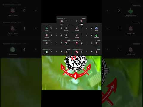 Corinthians há 9 jogos sem vencer no brasileirão